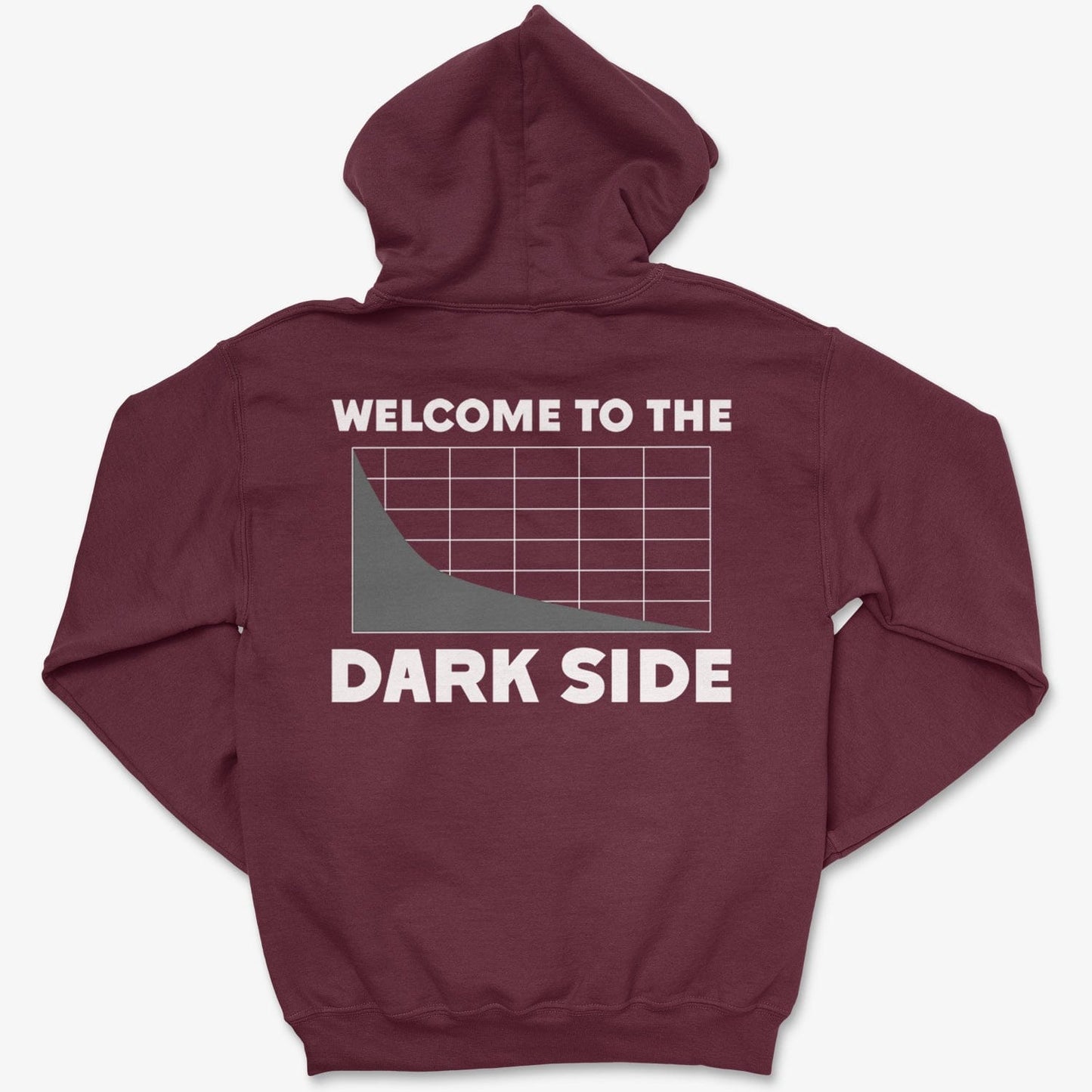 Hoodie Maroon / S Dark Side - Zip Hoodie