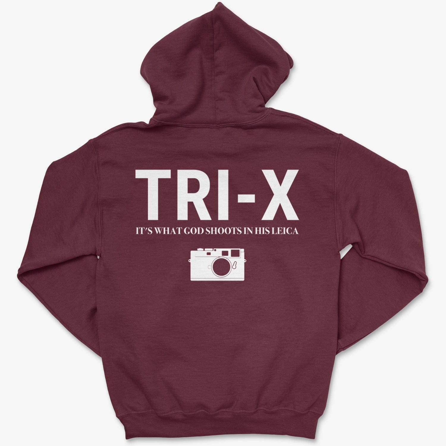 Hoodie Maroon / S God Shoots Pullover Hoodie