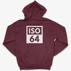 Hoodie Maroon / S ISO 64 - Zip Hoodie