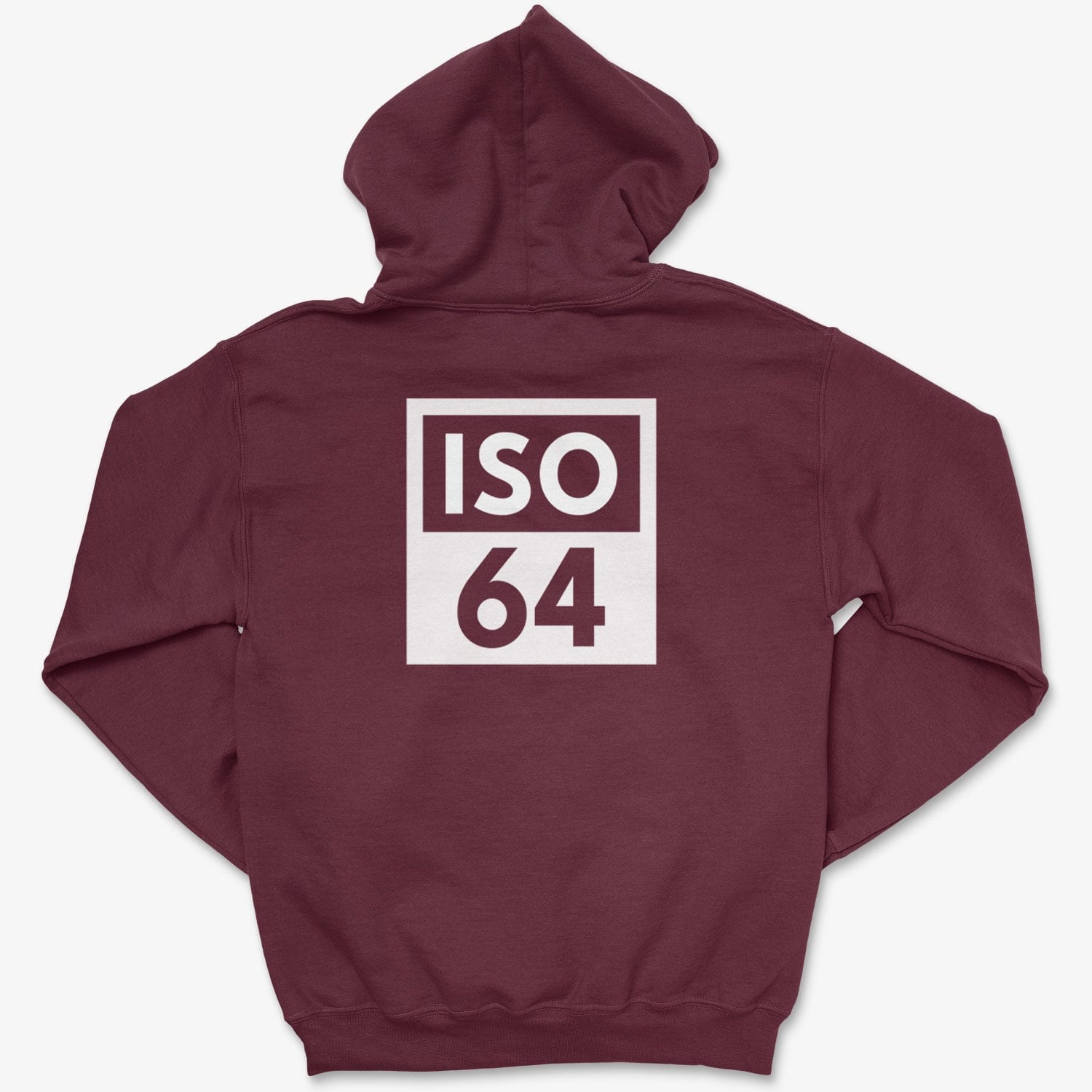 Hoodie Maroon / S ISO 64 - Zip Hoodie