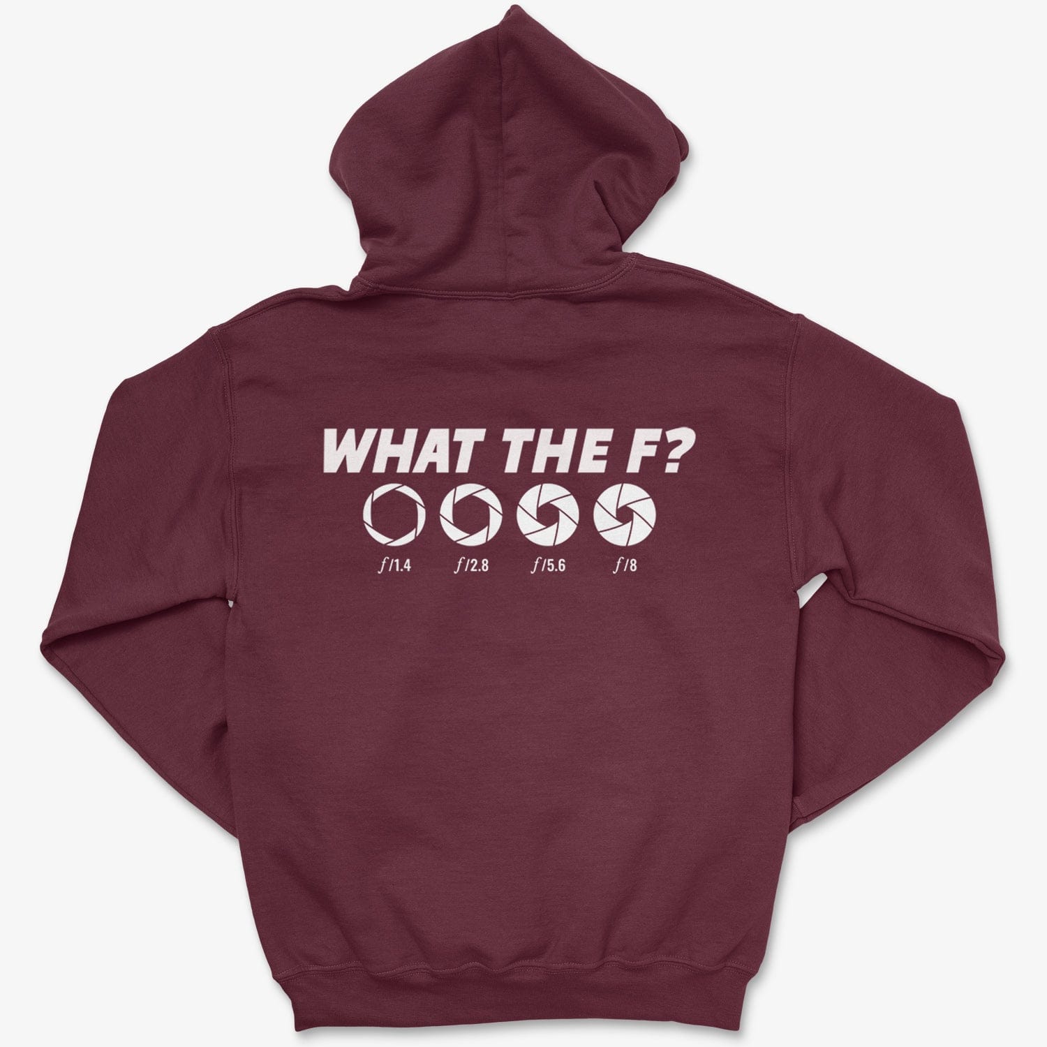 Hoodie Maroon / S The F - Zip Hoodie