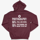 Hoodie Maroon / S Trial & Error - Pullover Hoodie