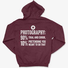 Hoodie Maroon / S Trial & Error - Pullover Hoodie
