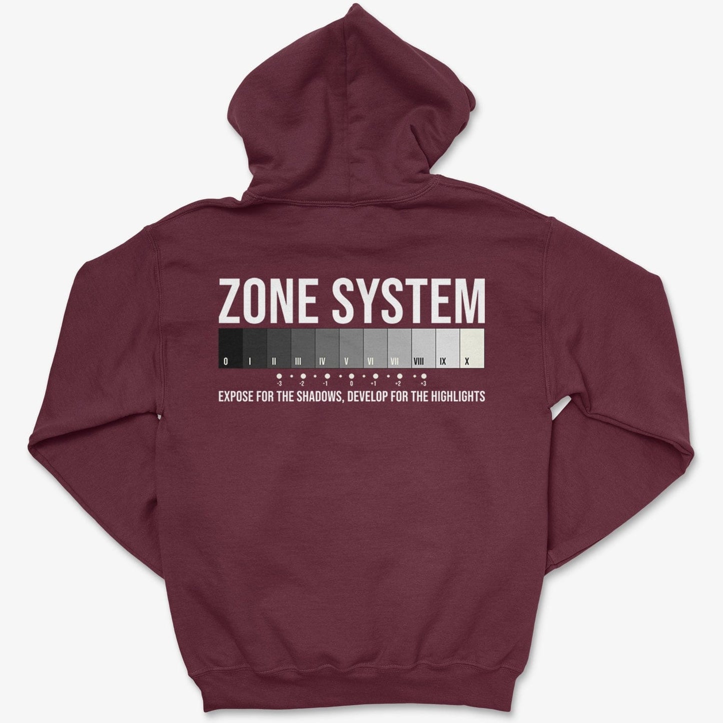 Hoodie Maroon / S Zone System - Pullover Hoodie