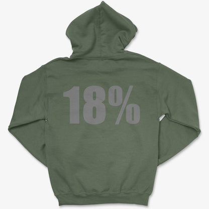 Hoodie Military Green / S 18% Grey - Pullover Hoodie