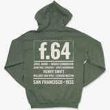 Hoodie Military Green / S f.64 - Pullover Hoodie