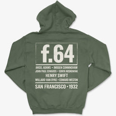 Hoodie Military Green / S f.64 - Pullover Hoodie