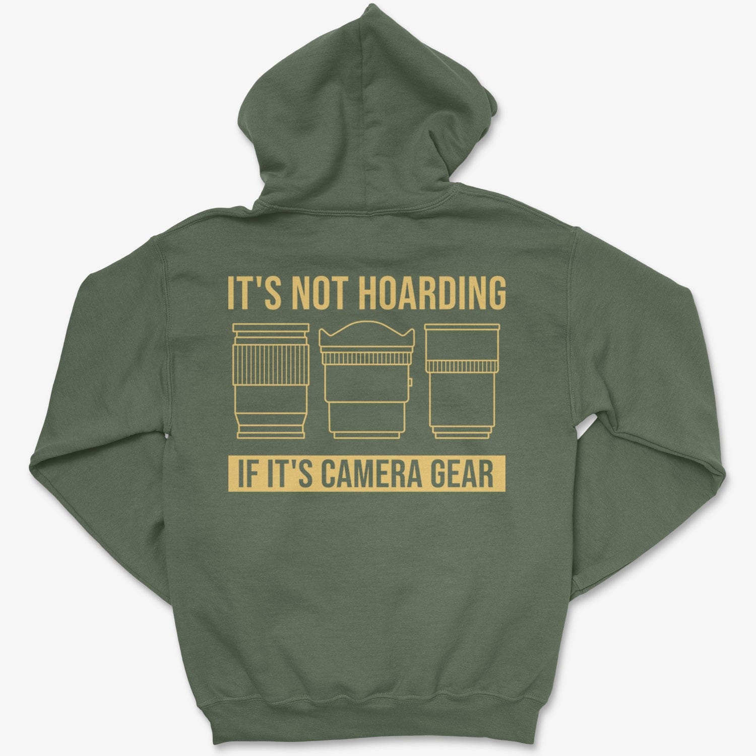Hoodie Military Green / S It's Not Hoarding - Pullover Hoodie