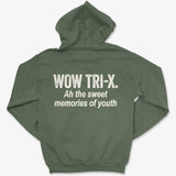 Hoodie Military Green / S Memories of Youth - Pullover Hoodie