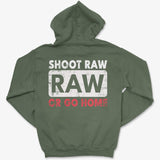 Hoodie Military Green / S Shoot RAW - Pullover Hoodie