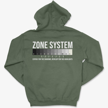Hoodie Military Green / S Zone System - Pullover Hoodie