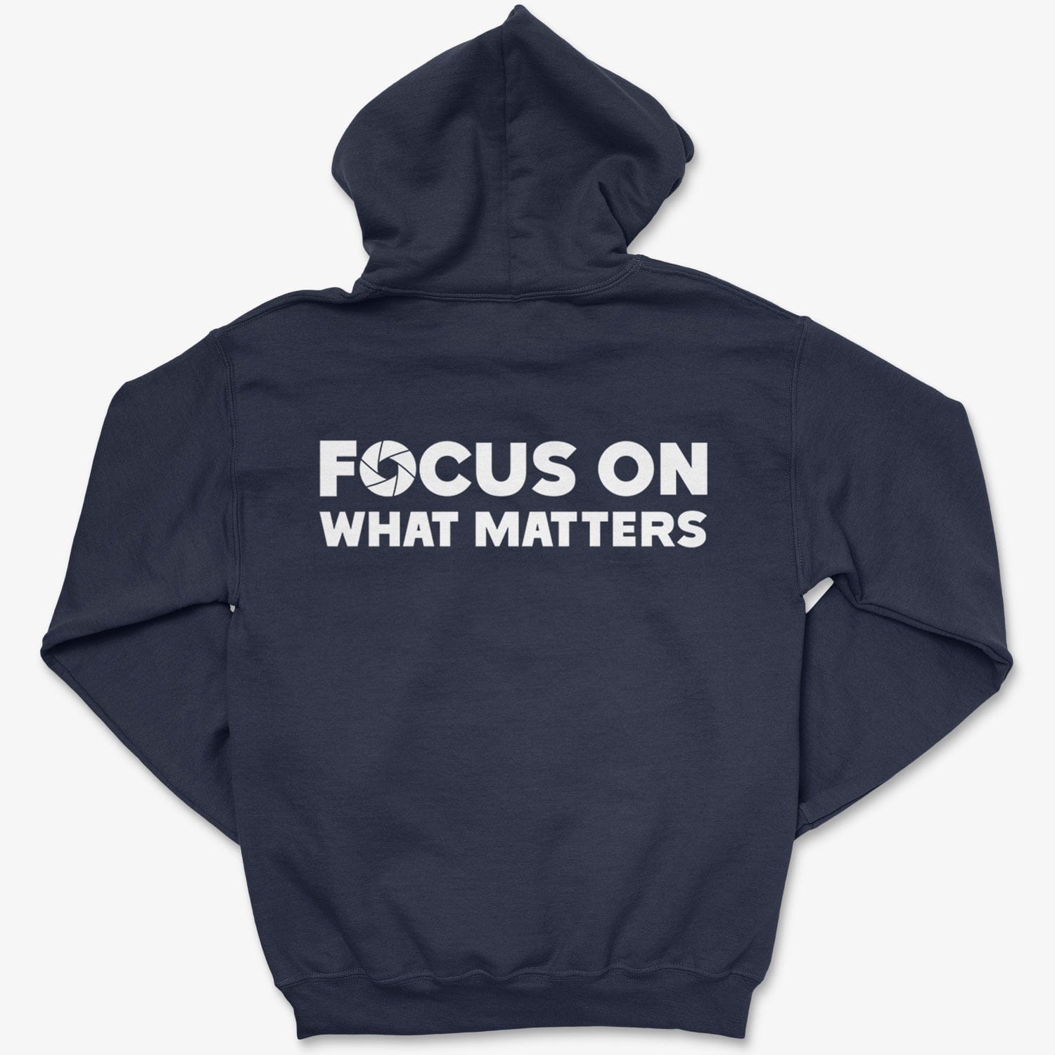 Hoodie Navy / S Focus On - Zip Hoodie
