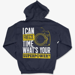 Hoodie Navy / S Freeze Time - Pullover Hoodie