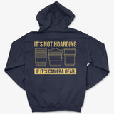 Hoodie Navy / S It's Not Hoarding - Zip Hoodie