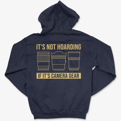 Hoodie Navy / S It's Not Hoarding - Zip Hoodie
