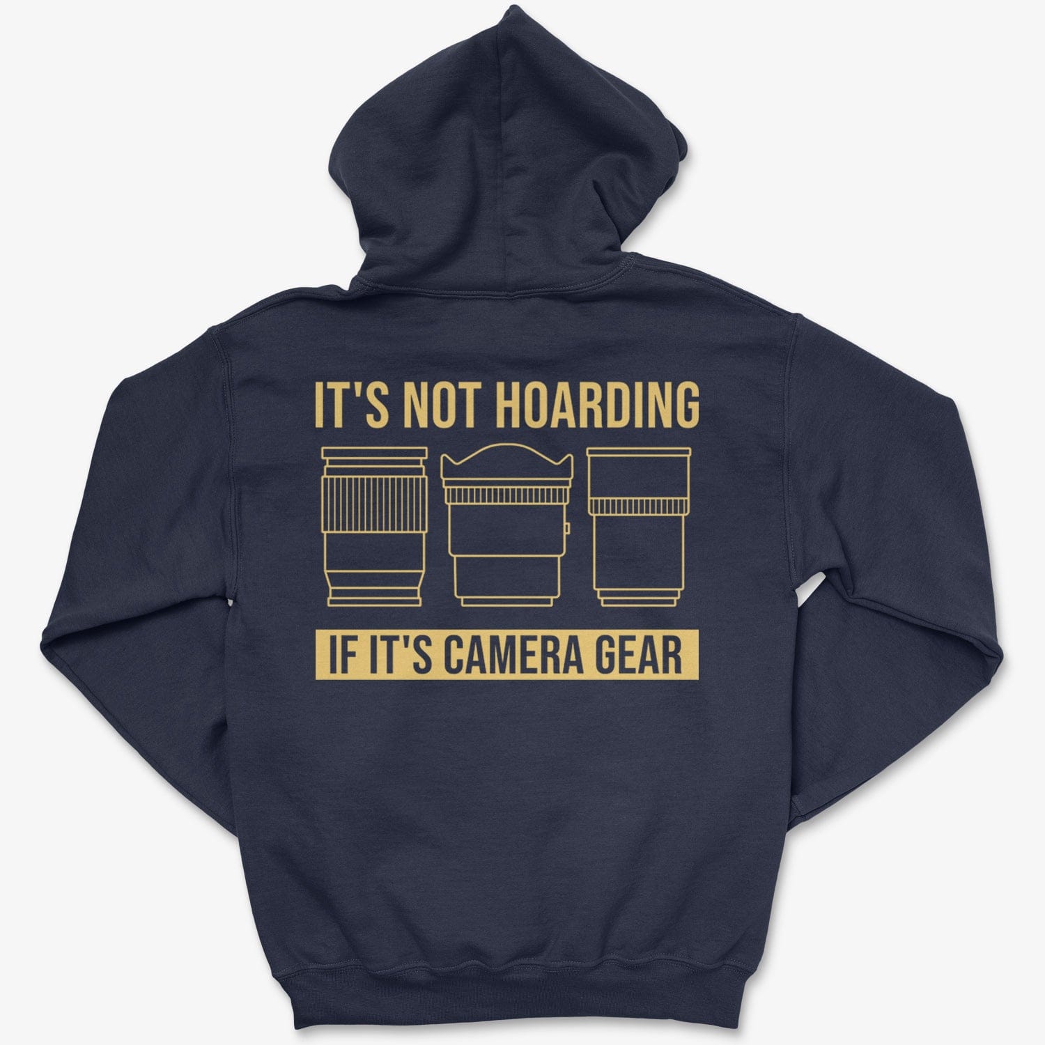 Hoodie Navy / S It's Not Hoarding - Zip Hoodie
