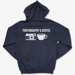 Hoodie Navy / S Photography & Coffee - Zip Hoodie