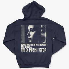 Hoodie Navy / S See A Stranger - Pullover Hoodie