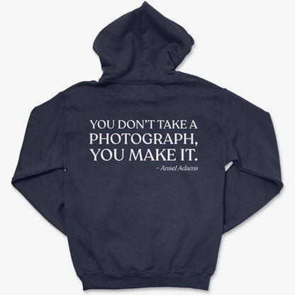 Hoodie Navy / S You Make It - Pullover Hoodie