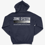 Hoodie Navy / S Zone System - Zip Hoodie