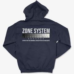 Hoodie Navy / S Zone System - Zip Hoodie
