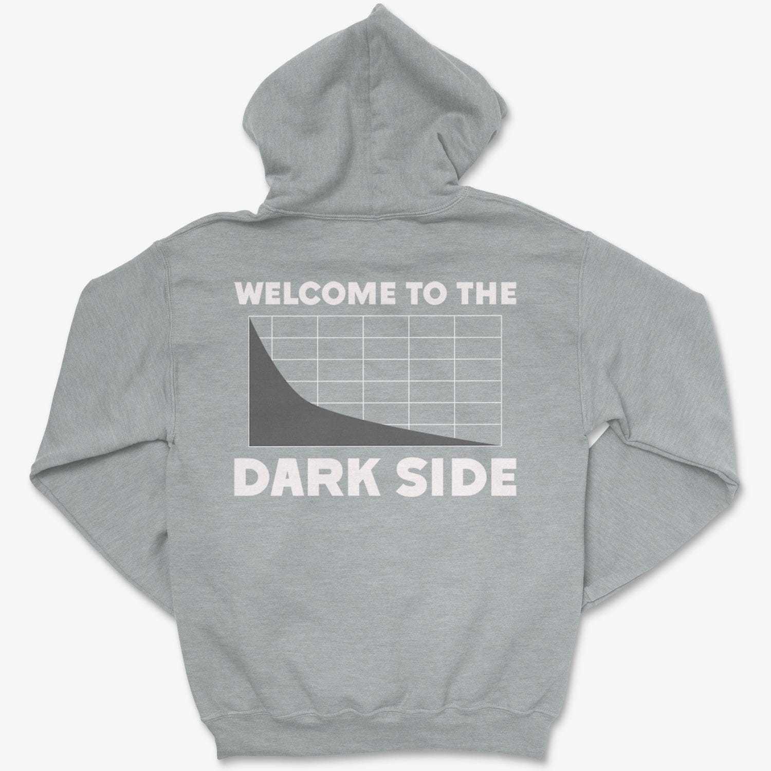 Hoodie Sport Grey / S Dark Side - Zip Hoodie