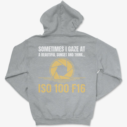 Hoodie Sport Grey / S ISO 100 F16 - Pullover Hoodie