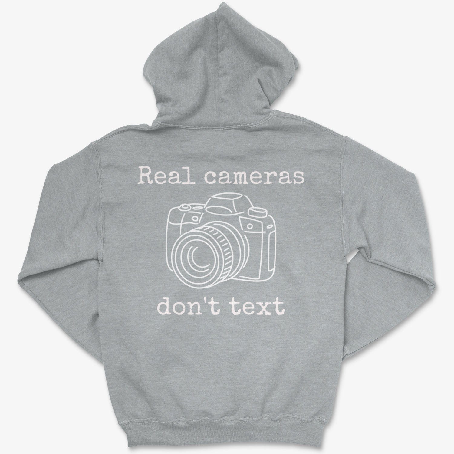 Hoodie Sport Grey / S Real Cameras - Zip Hoodie