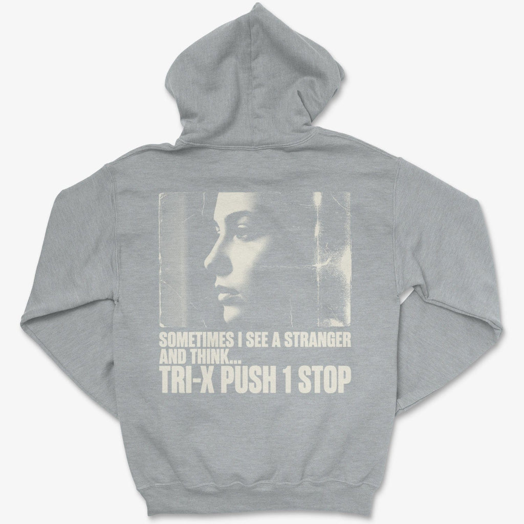 Hoodie Sport Grey / S See A Stranger - Zip Hoodie