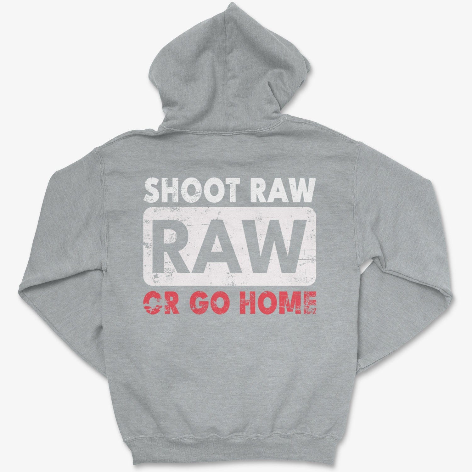 Hoodie Sport Grey / S Shoot RAW - Zip Hoodie