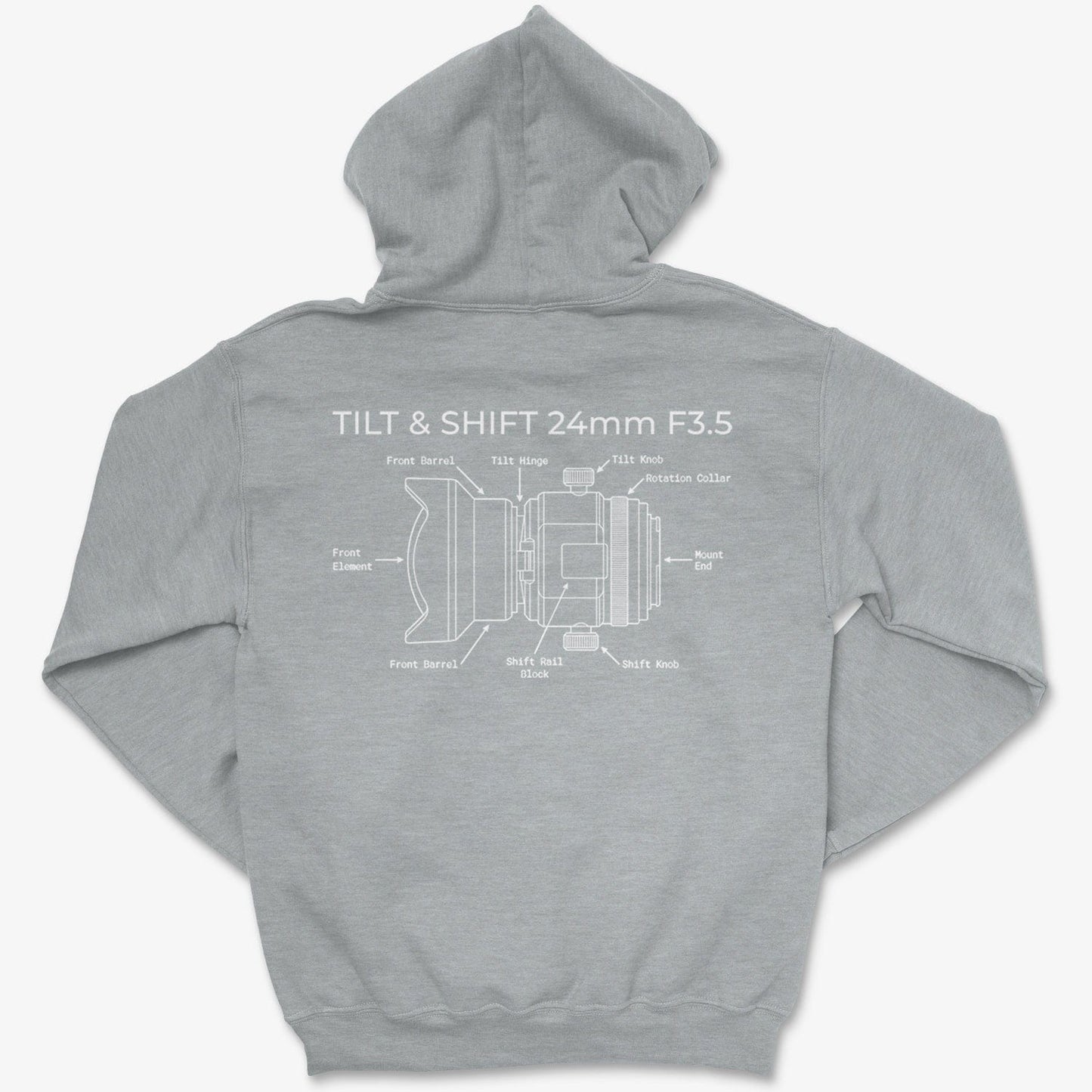 Hoodie Sport Grey / S Tilt-Shift 24 BP - Zip Hoodie