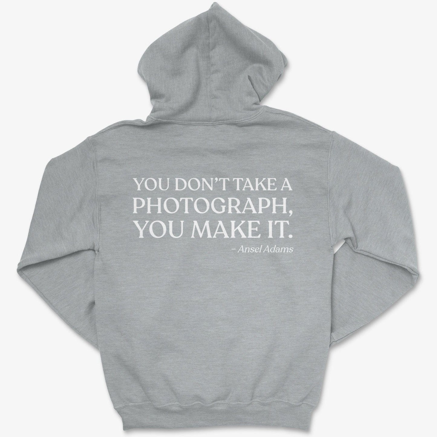 Hoodie Sport Grey / S You Make It - Pullover Hoodie