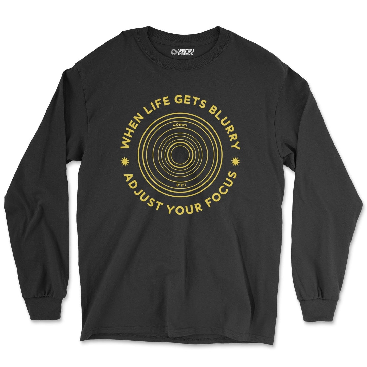 Long-sleeve Black / M Adjust Focus - Long Sleeve