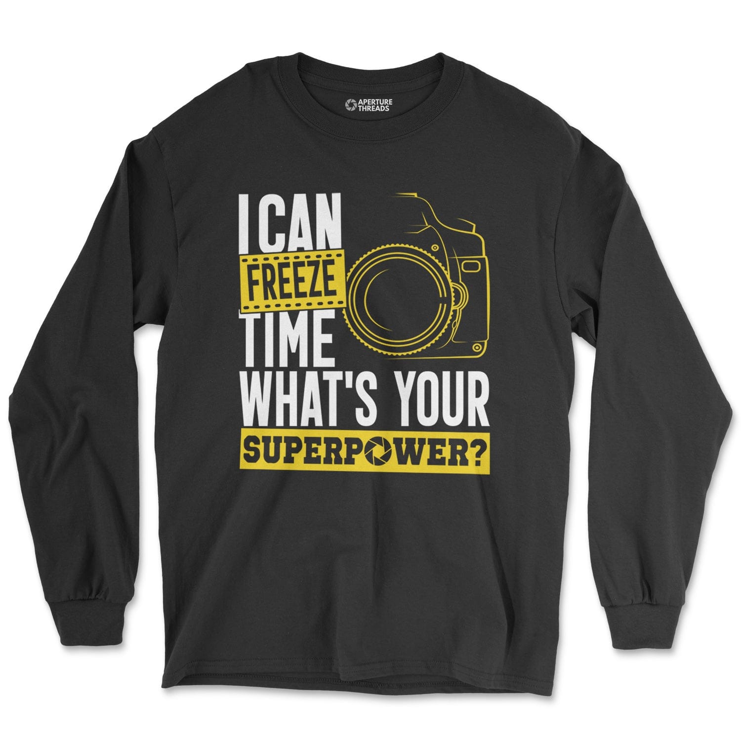 Long-sleeve Black / M Freeze Time - Long Sleeve