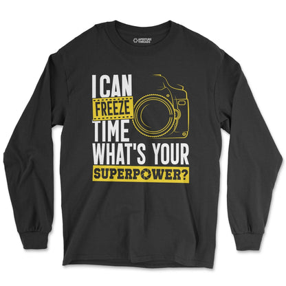 Long-sleeve Black / M Freeze Time - Long Sleeve