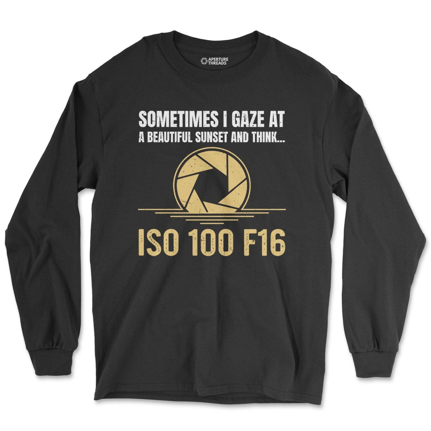 Long-sleeve Black / M ISO 100 F16 - Long Sleeve