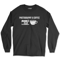 Long-sleeve Black / M Photography & Coffee - Long Sleeve