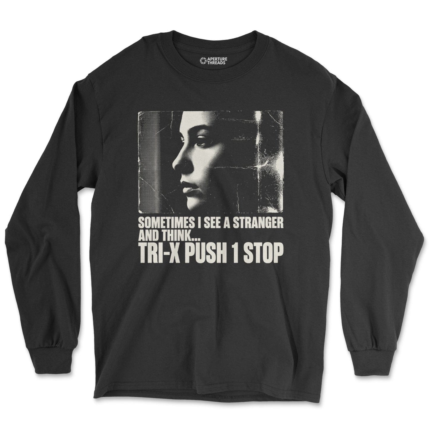 Long-sleeve Black / M See A Stranger - Long Sleeve
