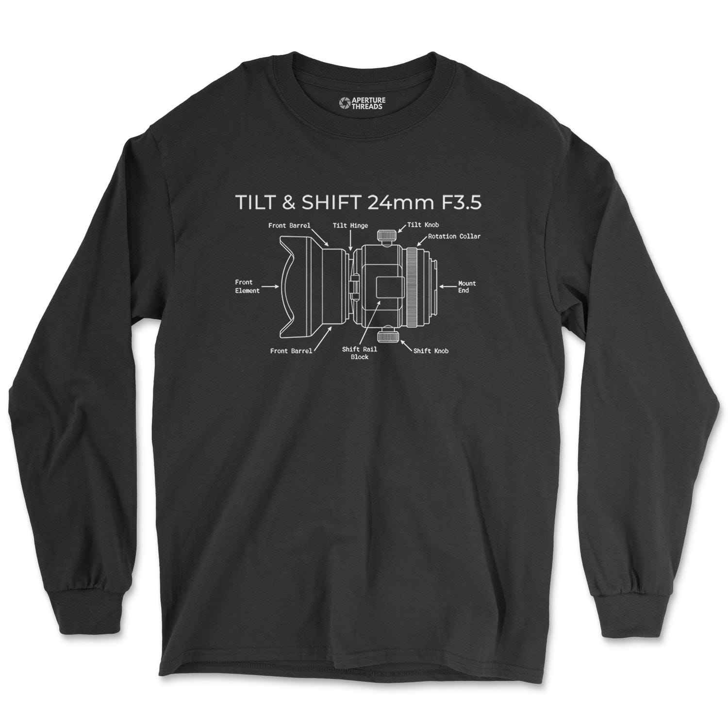 Long-sleeve Black / M Tilt-Shift 24 BP - Long Sleeve