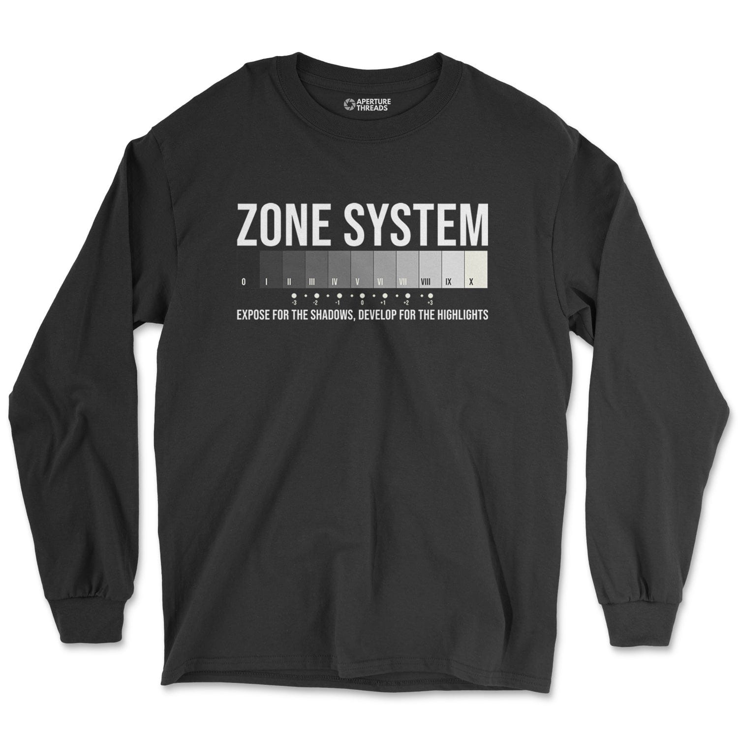 Long-sleeve Black / M Zone System - Long Sleeve