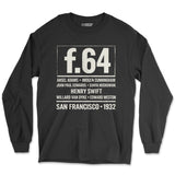Long-sleeve Black / S f.64 - Long Sleeve