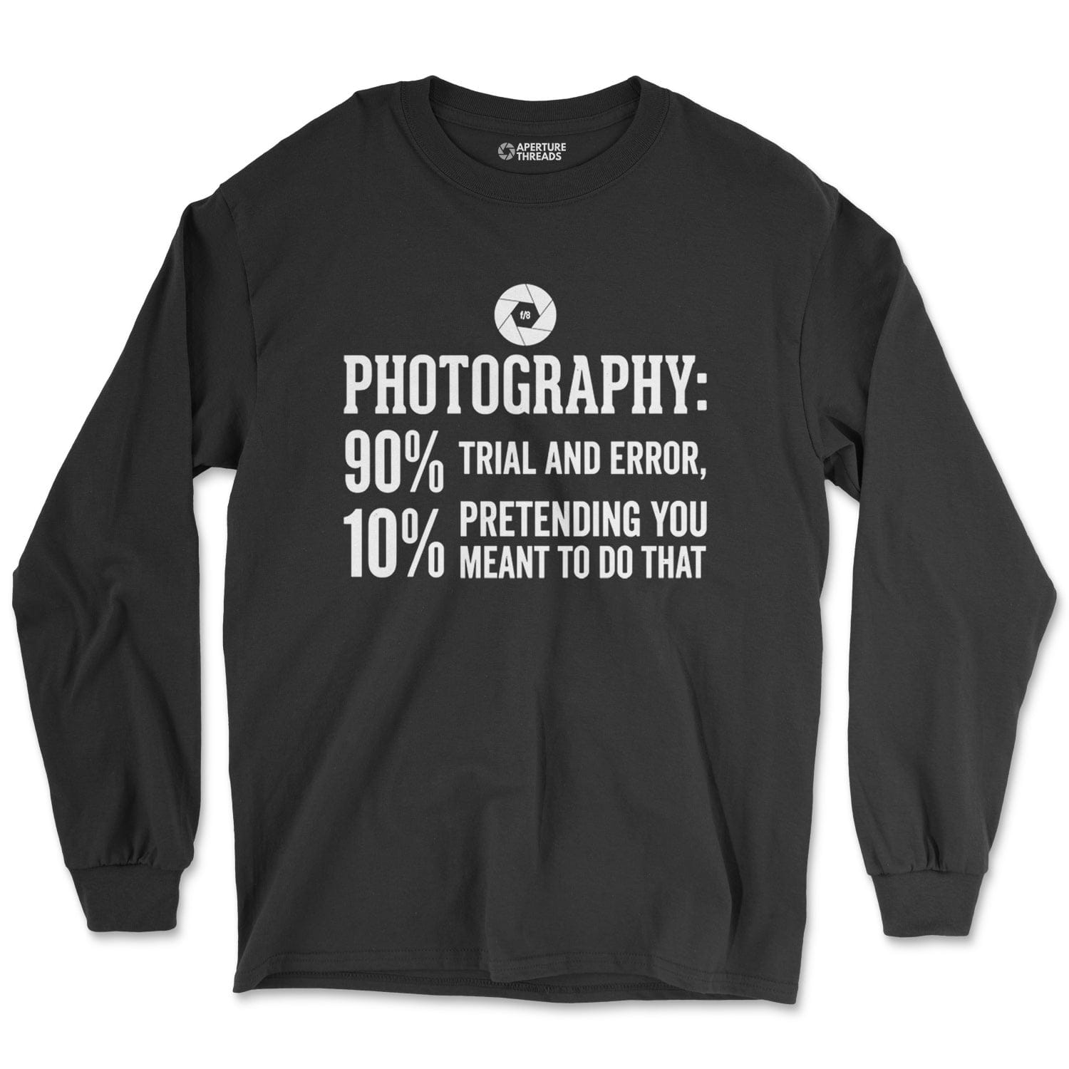 Long-sleeve Black / S Trial & Error - Long Sleeve