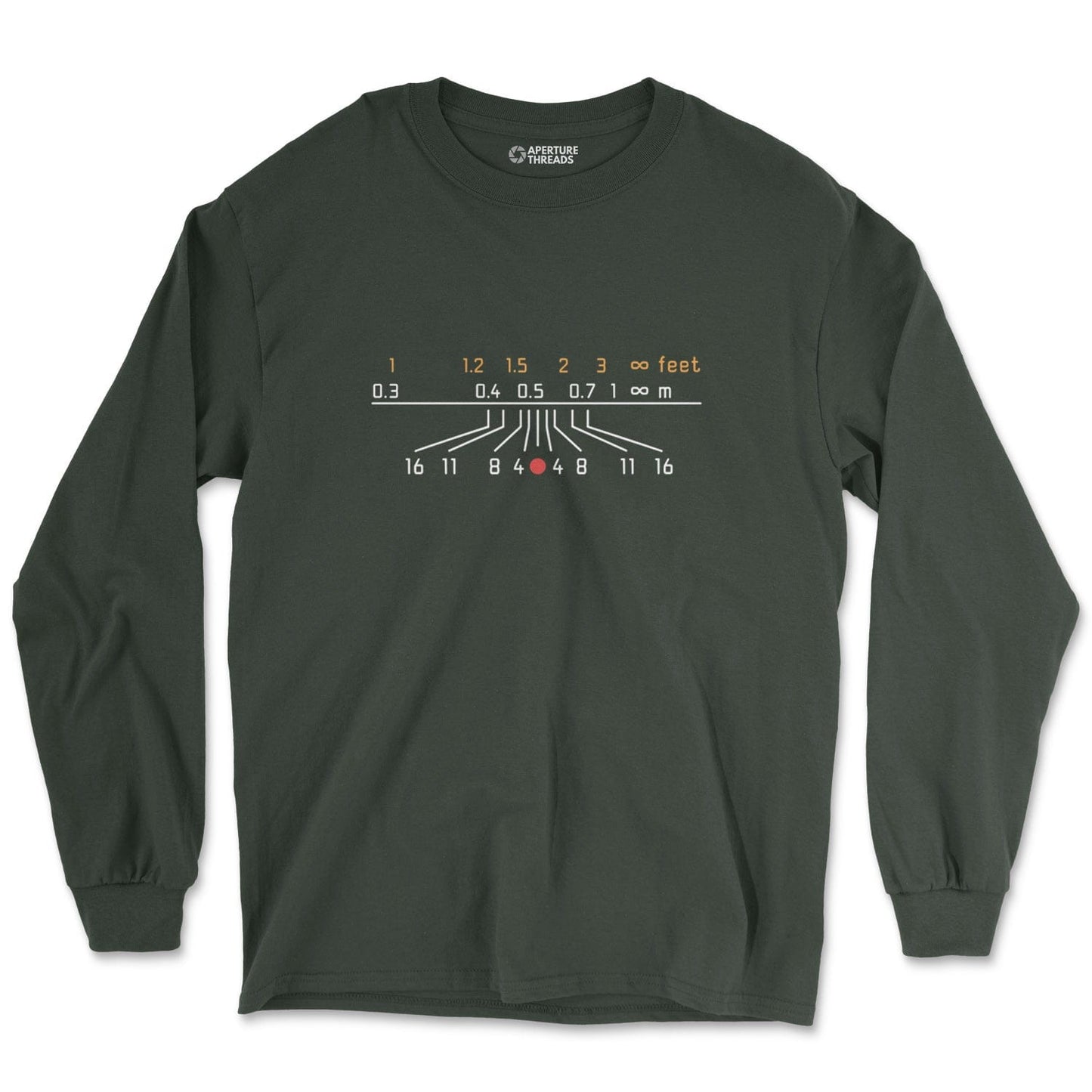 Long-sleeve Forest Green / M Field Scale - Long Sleeve