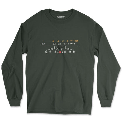 Long-sleeve Forest Green / M Field Scale - Long Sleeve