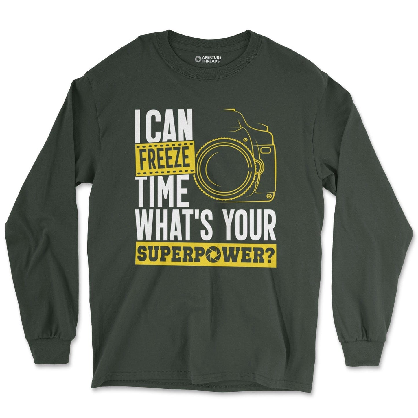 Long-sleeve Forest Green / M Freeze Time - Long Sleeve