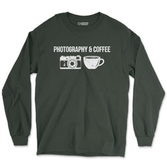 Long-sleeve Forest Green / M Photography & Coffee - Long Sleeve