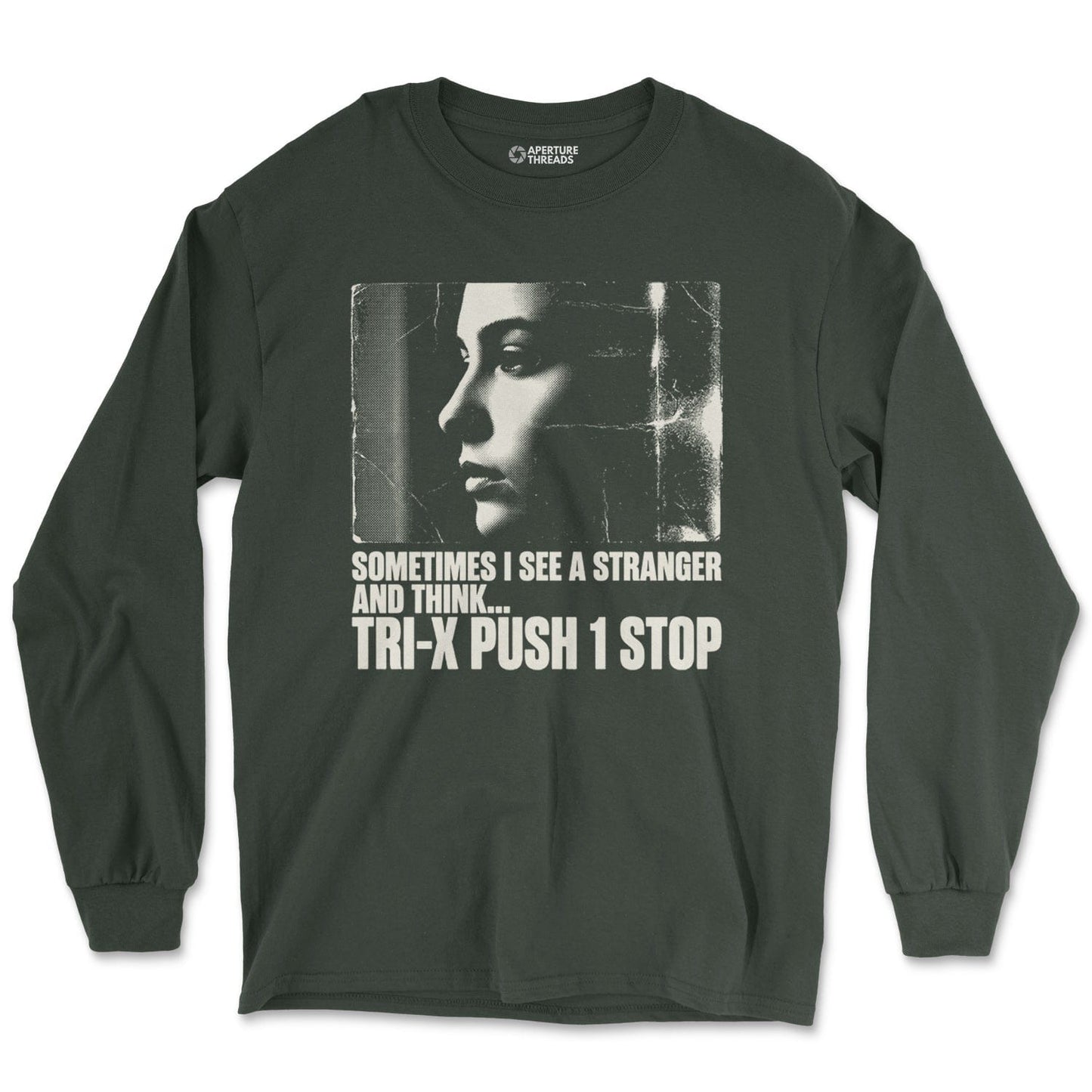 Long-sleeve Forest Green / M See A Stranger - Long Sleeve