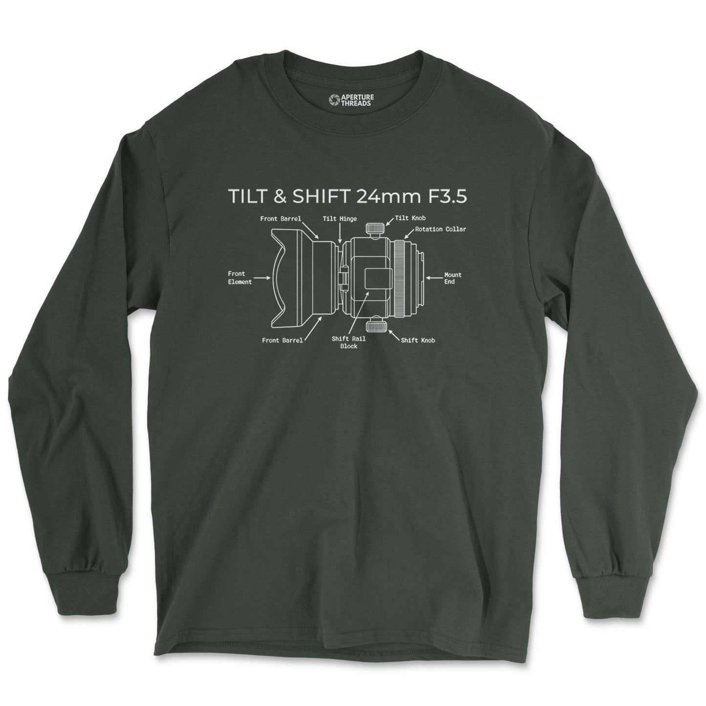 Long-sleeve Forest Green / M Tilt-Shift 24 BP - Long Sleeve