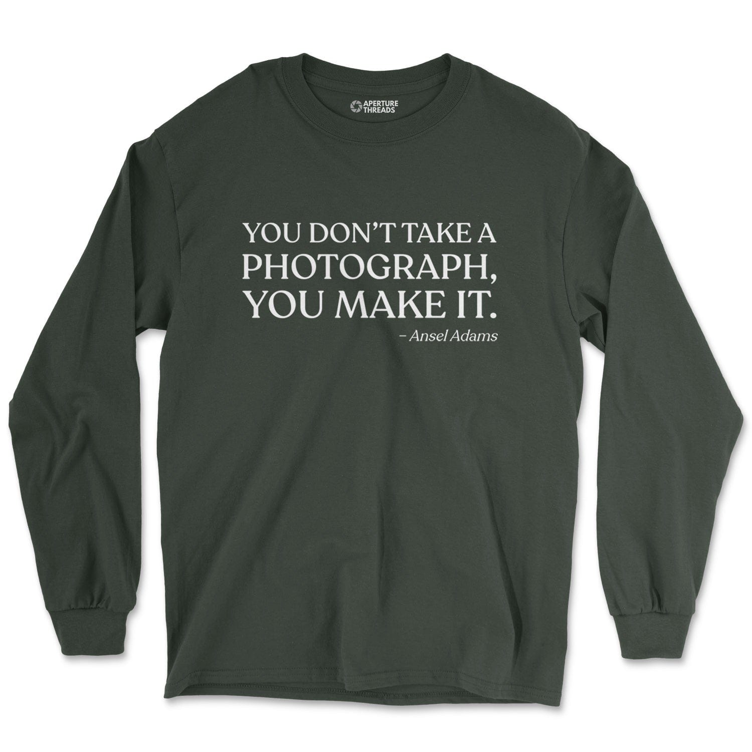Long-sleeve Forest Green / M You Make It - Long Sleeve