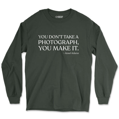 Long-sleeve Forest Green / M You Make It - Long Sleeve